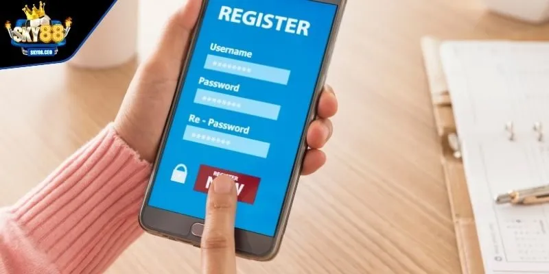 Quy trình đăng ký nhà cái Sky88